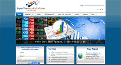 Desktop Screenshot of beatthemarketmaker.info