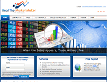 Tablet Screenshot of beatthemarketmaker.info