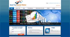 Desktop Screenshot of beatthemarketmaker.net